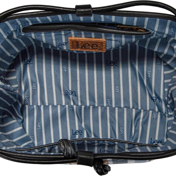 x Lee Bucket Bags for Women Drawstring Hobo Bags with Crossbody Strap - Picture 4 of 8